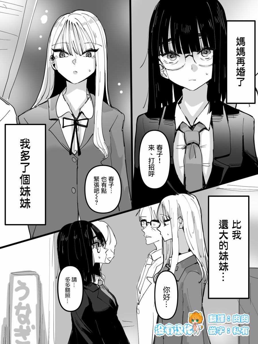 《母亲再婚后的妹妹和我坠入爱河》漫画最新章节第1话免费下拉式在线观看章节第【1】张图片