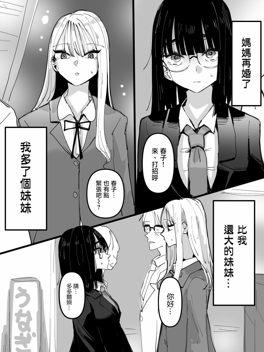 《母亲再婚后的妹妹和我坠入爱河》漫画最新章节第1话免费下拉式在线观看章节第【2】张图片