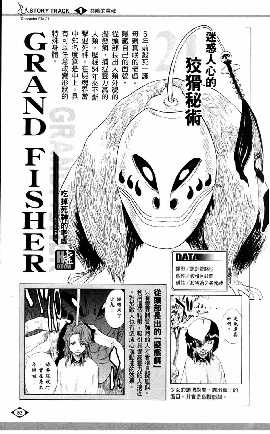 《死神》漫画最新章节设定集01免费下拉式在线观看章节第【21】张图片