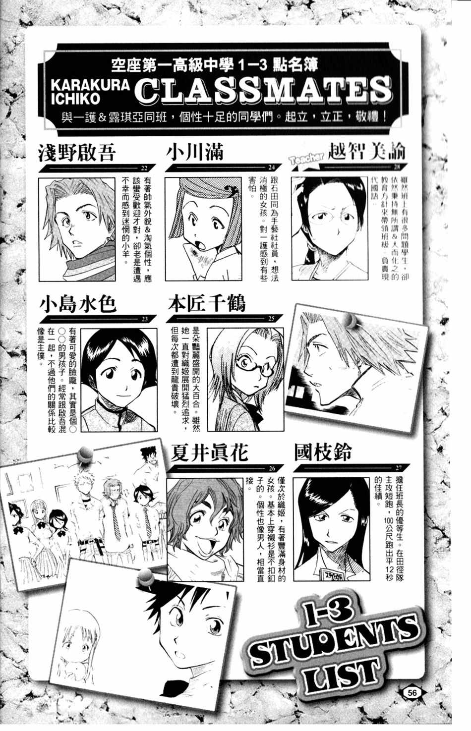 《死神》漫画最新章节设定集01免费下拉式在线观看章节第【24】张图片