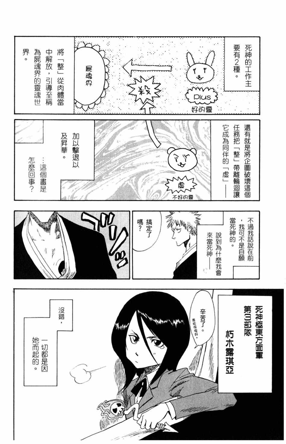 《死神》漫画最新章节设定集10免费下拉式在线观看章节第【4】张图片