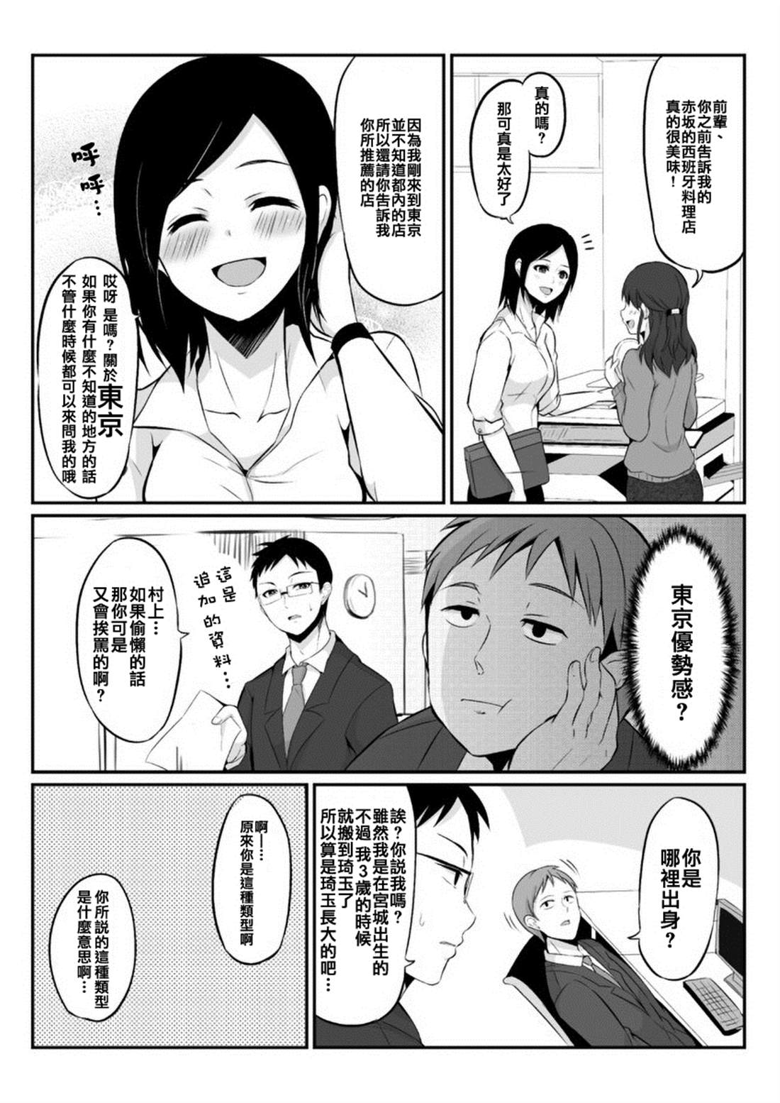 《知道了自己所不擅长相处的前辈的秘密的故事》漫画最新章节第3话免费下拉式在线观看章节第【2】张图片