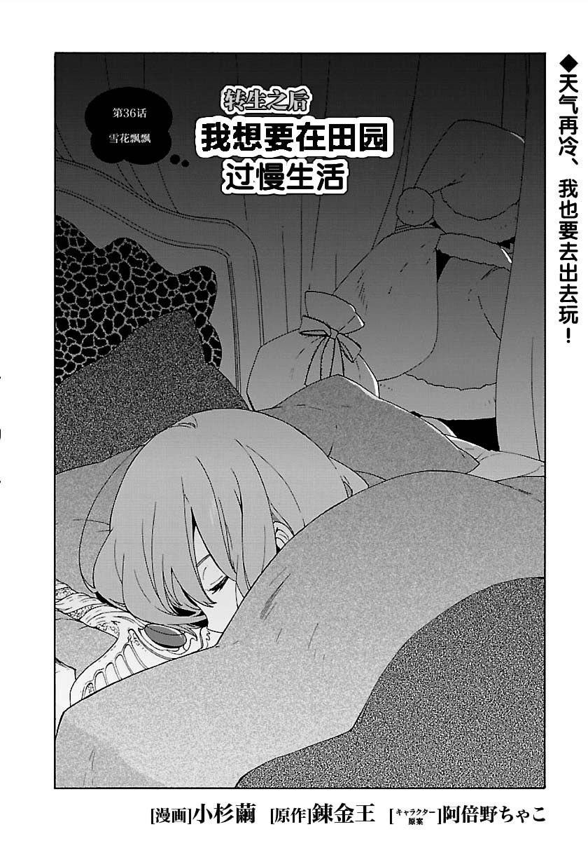 《转生之后 我想要在田园过慢生活》漫画最新章节第36话免费下拉式在线观看章节第【2】张图片