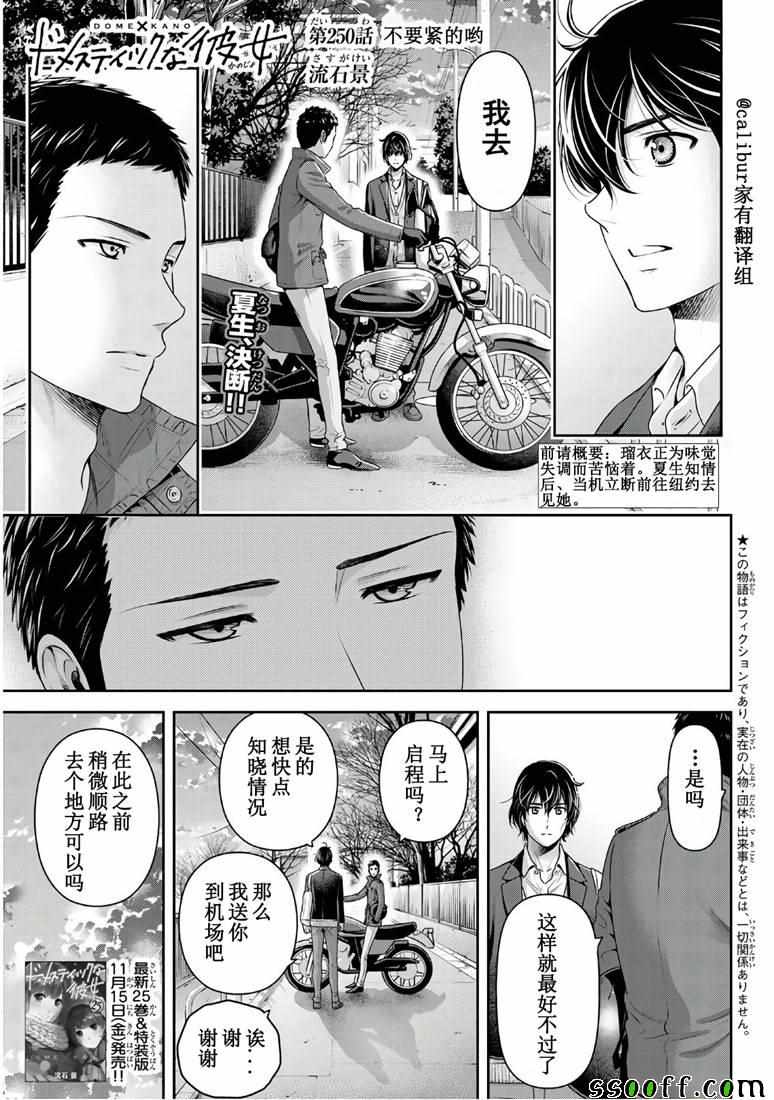 《家有女友》漫画最新章节第250话免费下拉式在线观看章节第【1】张图片