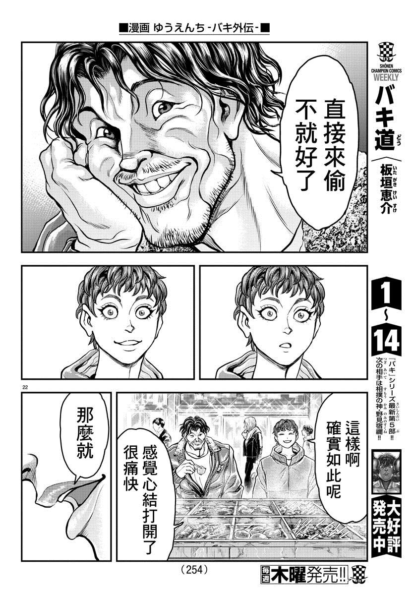 《刃牙外传 游乐园》漫画最新章节第8话免费下拉式在线观看章节第【22】张图片