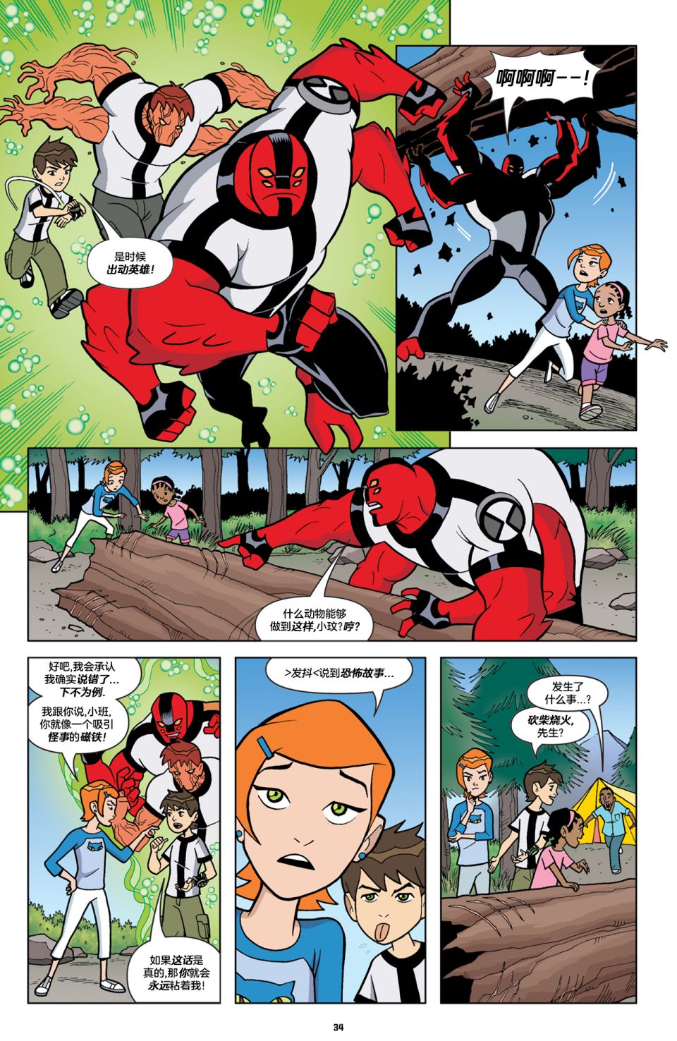 《Ben10 少年骇客》漫画最新章节第19话免费下拉式在线观看章节第【5】张图片