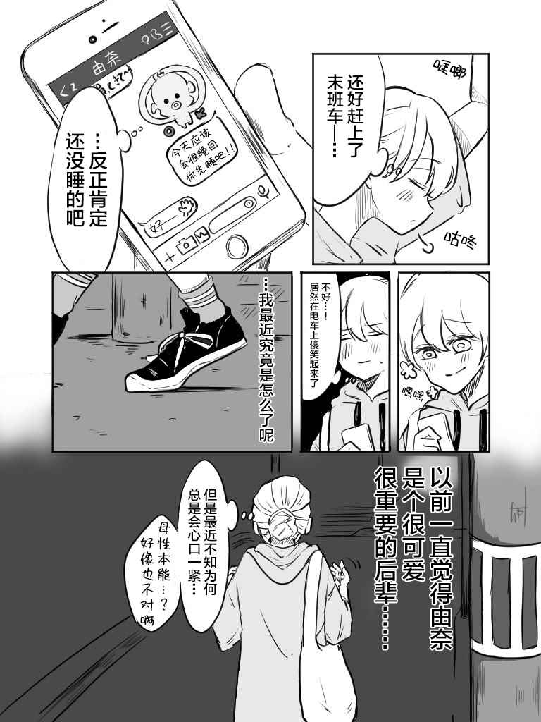 《关于两个女孩合租这件事》漫画最新章节第6话免费下拉式在线观看章节第【2】张图片