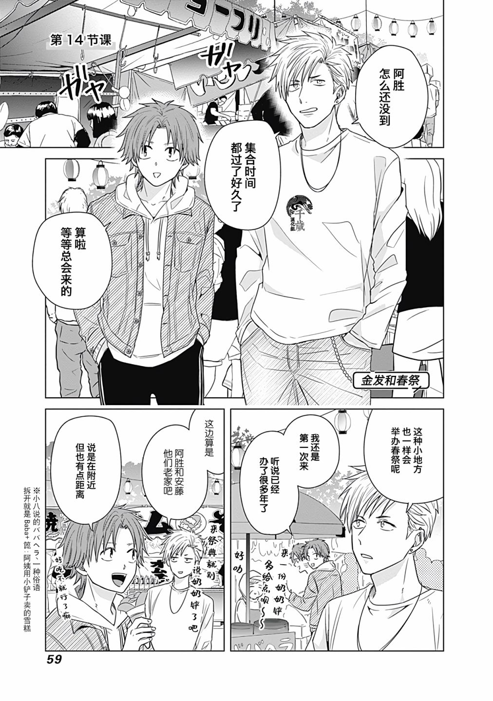 《只野工业高校日常》漫画最新章节第14话免费下拉式在线观看章节第【1】张图片