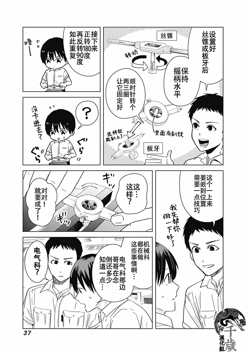 《只野工业高校日常》漫画最新章节第30话免费下拉式在线观看章节第【7】张图片