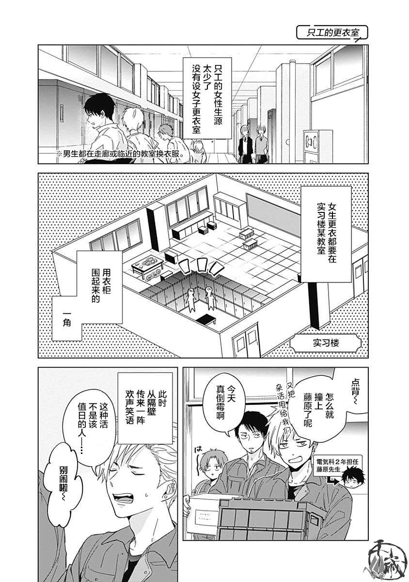 《只野工业高校日常》漫画最新章节第3话免费下拉式在线观看章节第【5】张图片