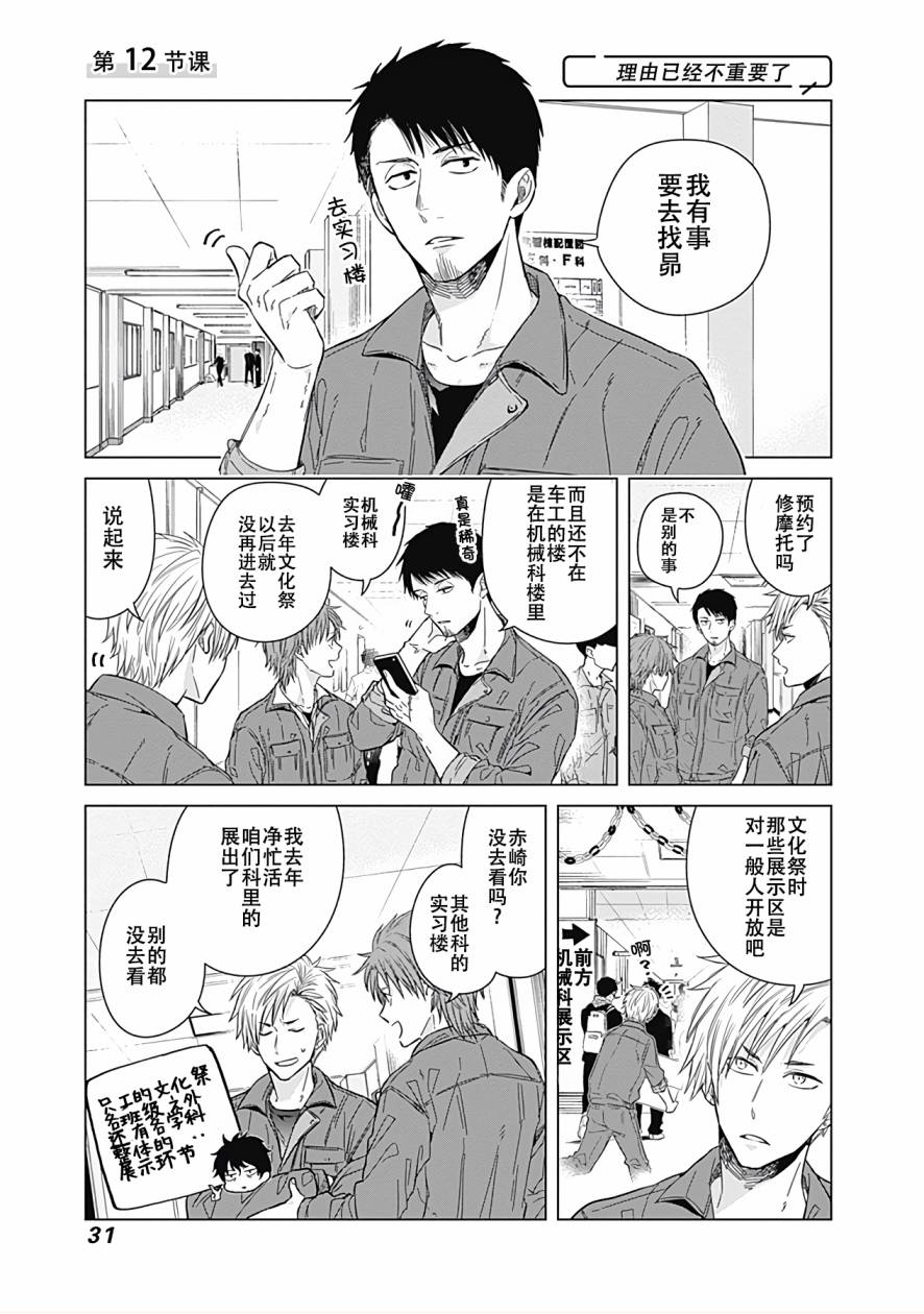 《只野工业高校日常》漫画最新章节第12话免费下拉式在线观看章节第【1】张图片