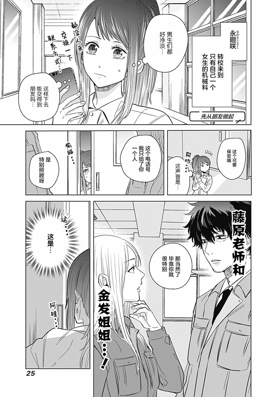 《只野工业高校日常》漫画最新章节第11话免费下拉式在线观看章节第【9】张图片