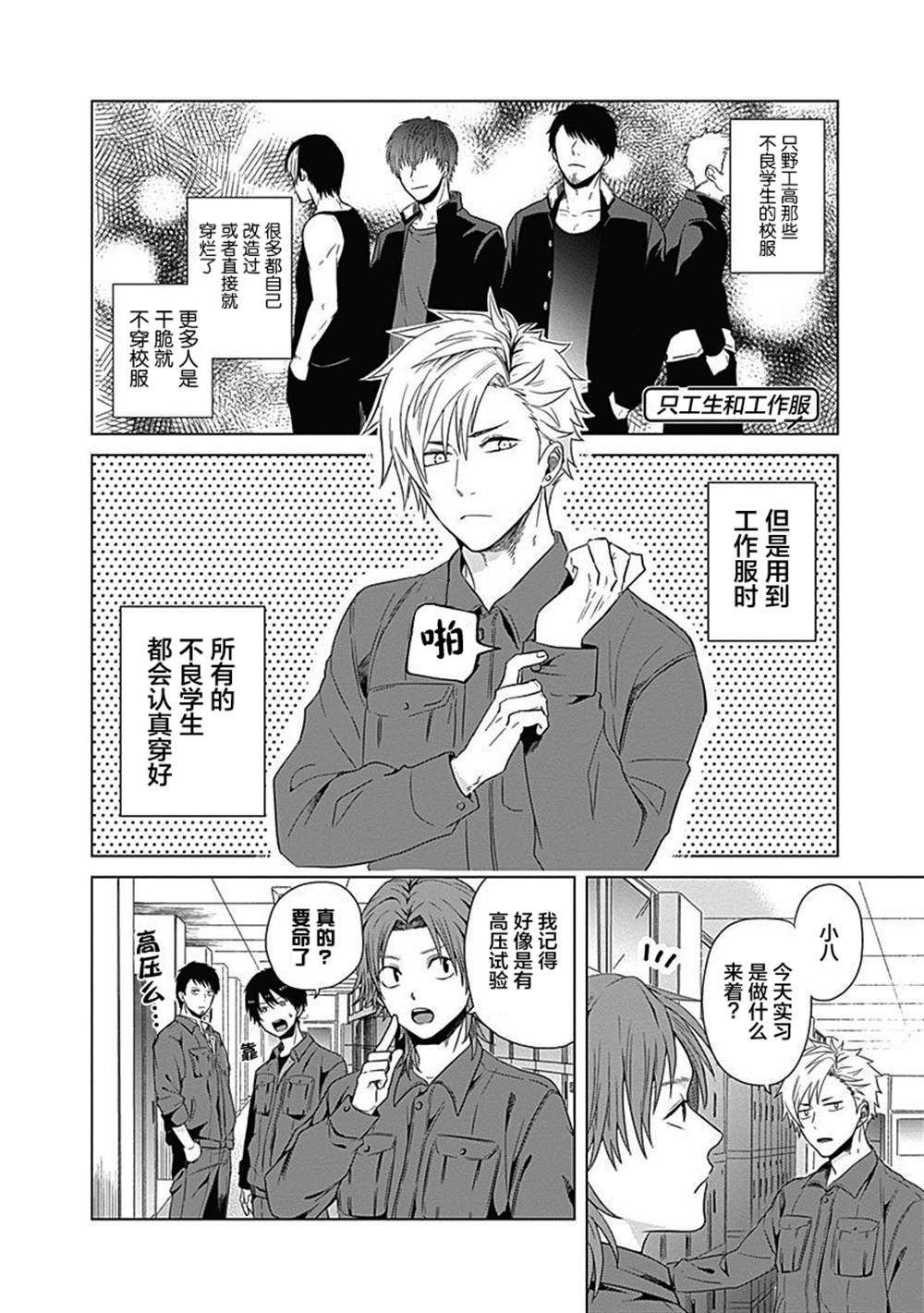 《只野工业高校日常》漫画最新章节第1话免费下拉式在线观看章节第【13】张图片