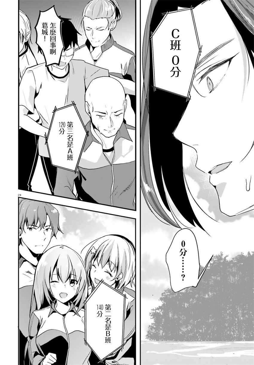 《欢迎来到实力至上主义的教室》漫画最新章节第26话免费下拉式在线观看章节第【24】张图片