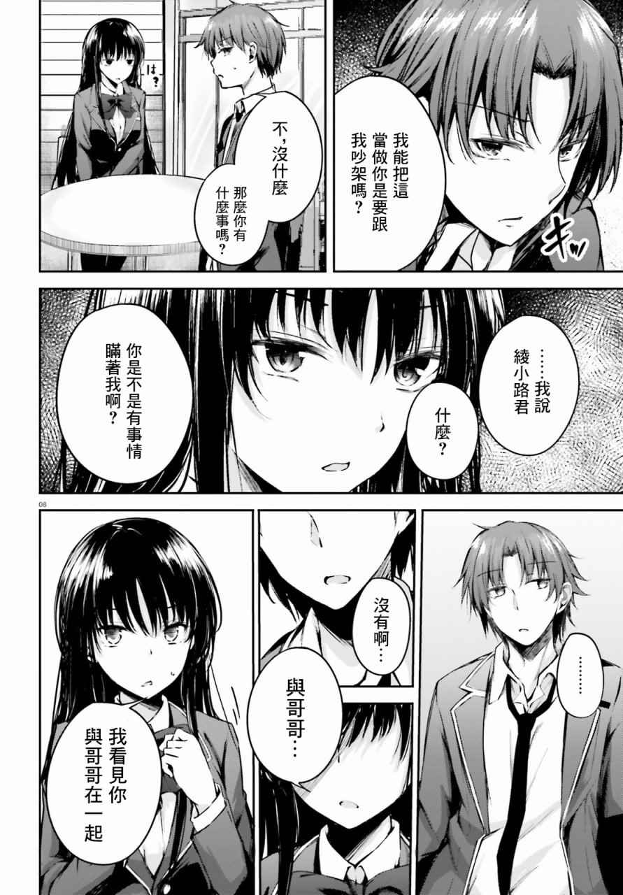 《欢迎来到实力至上主义的教室》漫画最新章节√堀北 5话免费下拉式在线观看章节第【8】张图片