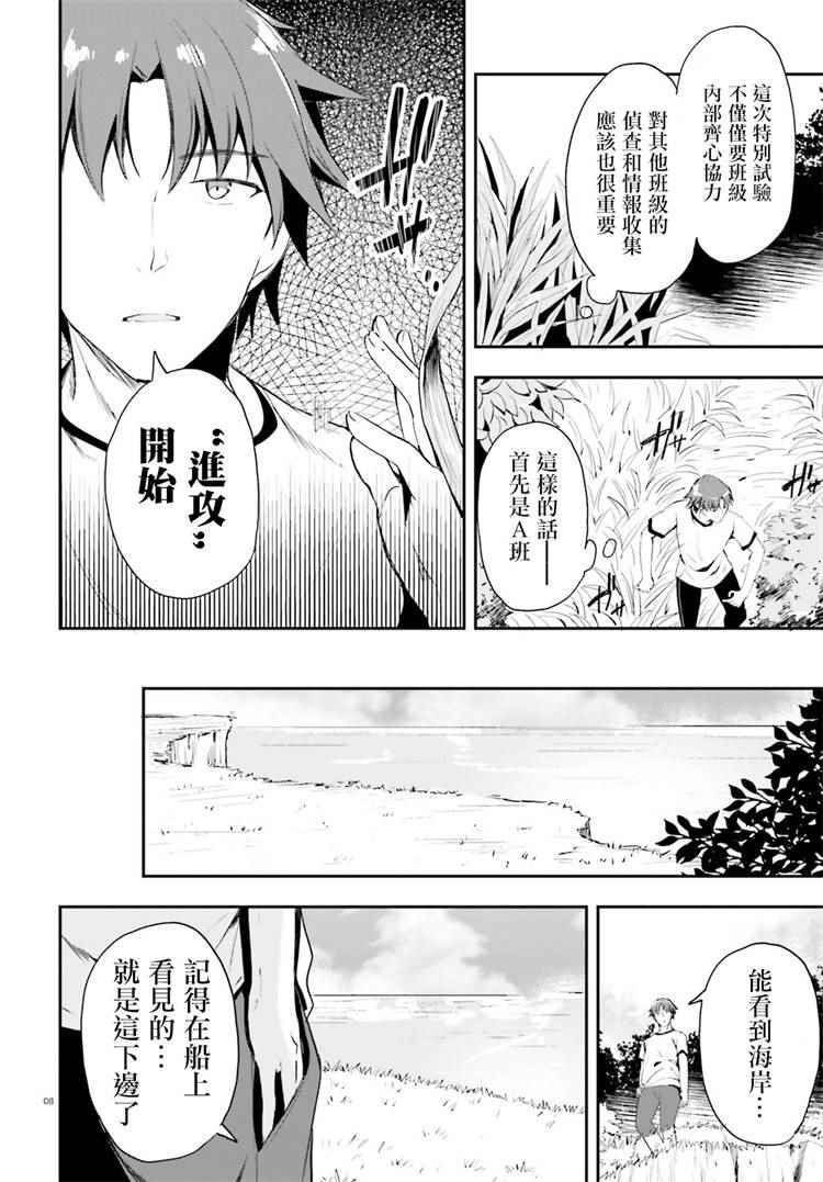 《欢迎来到实力至上主义的教室》漫画最新章节第20话免费下拉式在线观看章节第【8】张图片