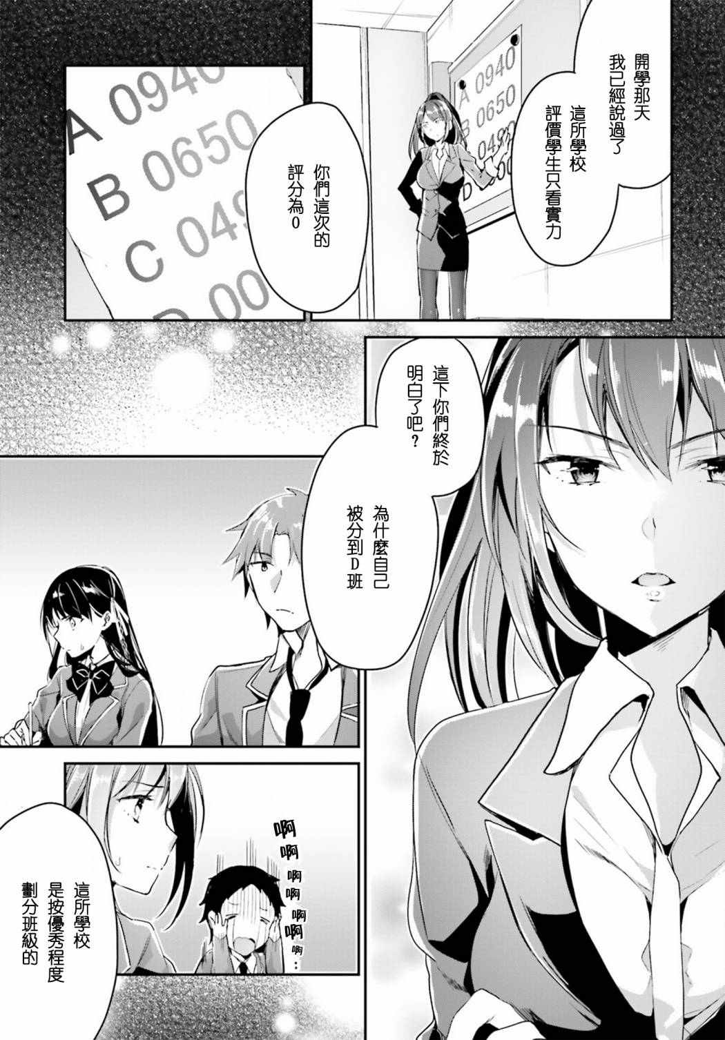 《欢迎来到实力至上主义的教室》漫画最新章节第5话免费下拉式在线观看章节第【11】张图片