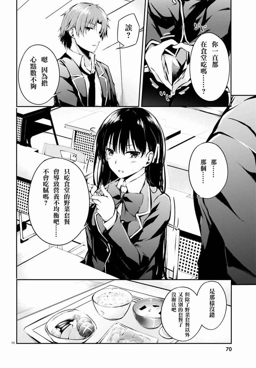 《欢迎来到实力至上主义的教室》漫画最新章节√堀北02话免费下拉式在线观看章节第【8】张图片