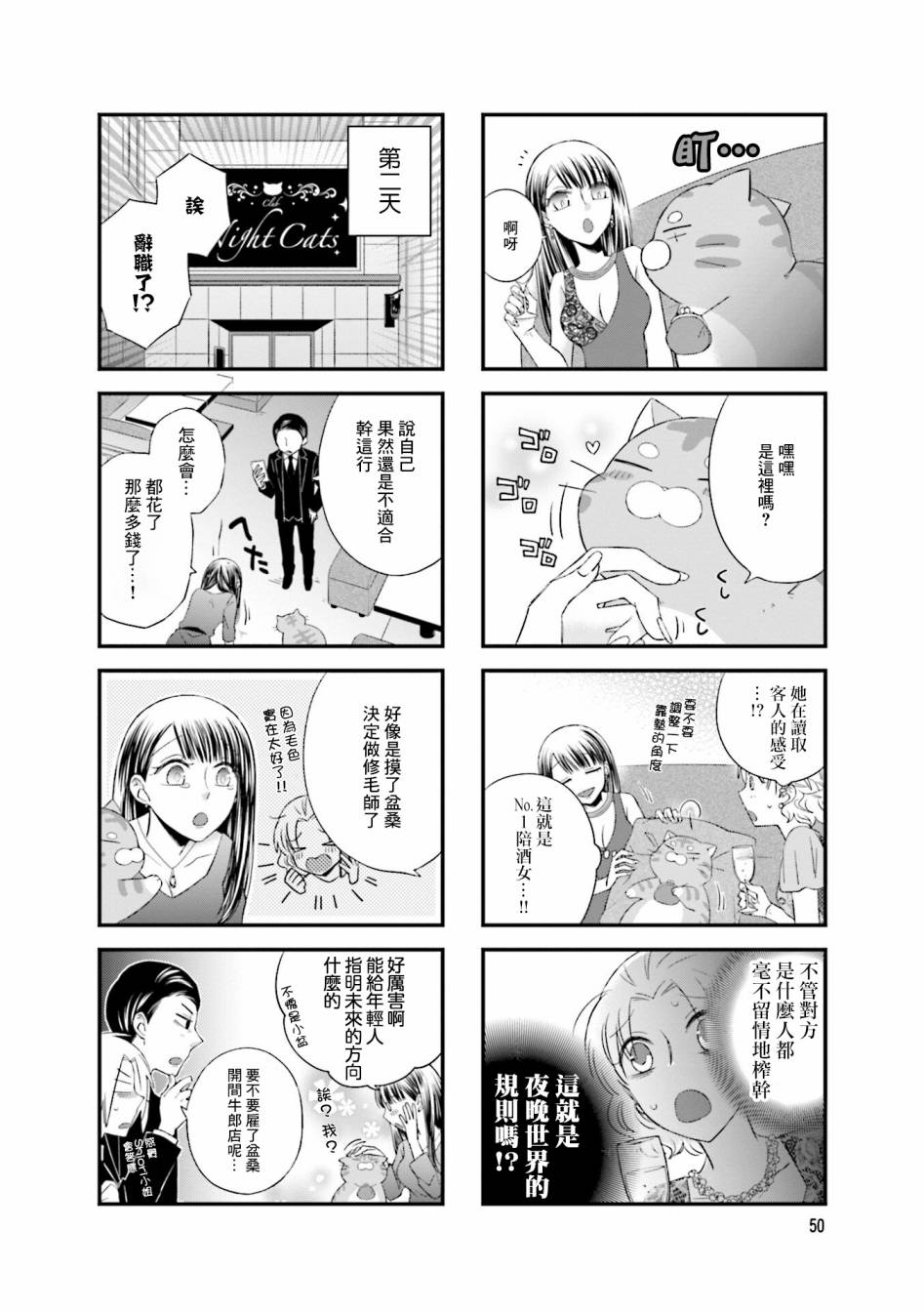 《酒店女和咸鱼猫》漫画最新章节第8话免费下拉式在线观看章节第【6】张图片