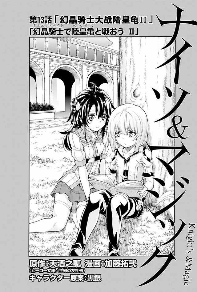 《骑士魔法》漫画最新章节第13话免费下拉式在线观看章节第【2】张图片