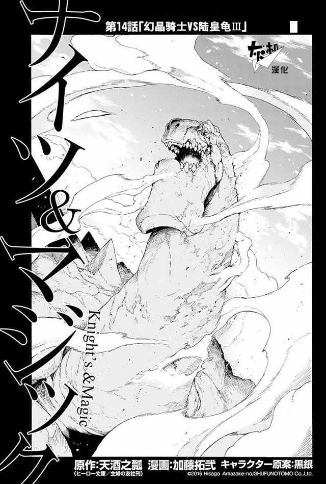 《骑士魔法》漫画最新章节第14话免费下拉式在线观看章节第【1】张图片