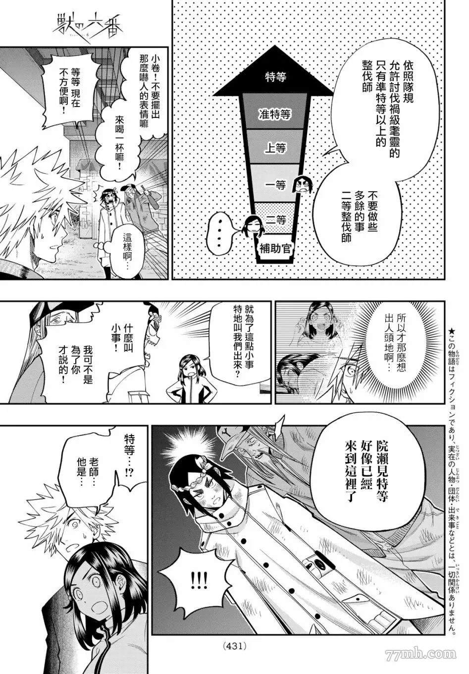 《兽之六番》漫画最新章节第15话免费下拉式在线观看章节第【3】张图片