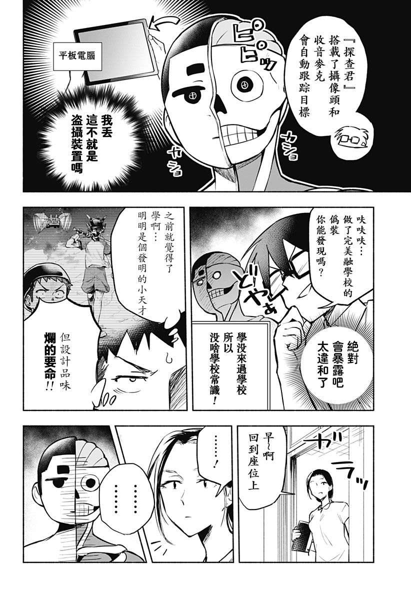 《比我还要显眼的龙学生》漫画最新章节第2话免费下拉式在线观看章节第【6】张图片