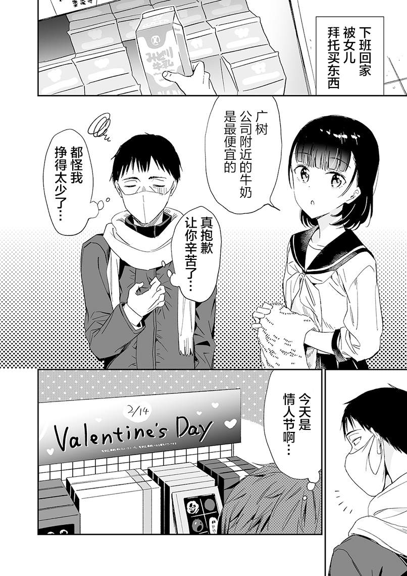 《关系不好的父女》漫画最新章节第3话免费下拉式在线观看章节第【2】张图片