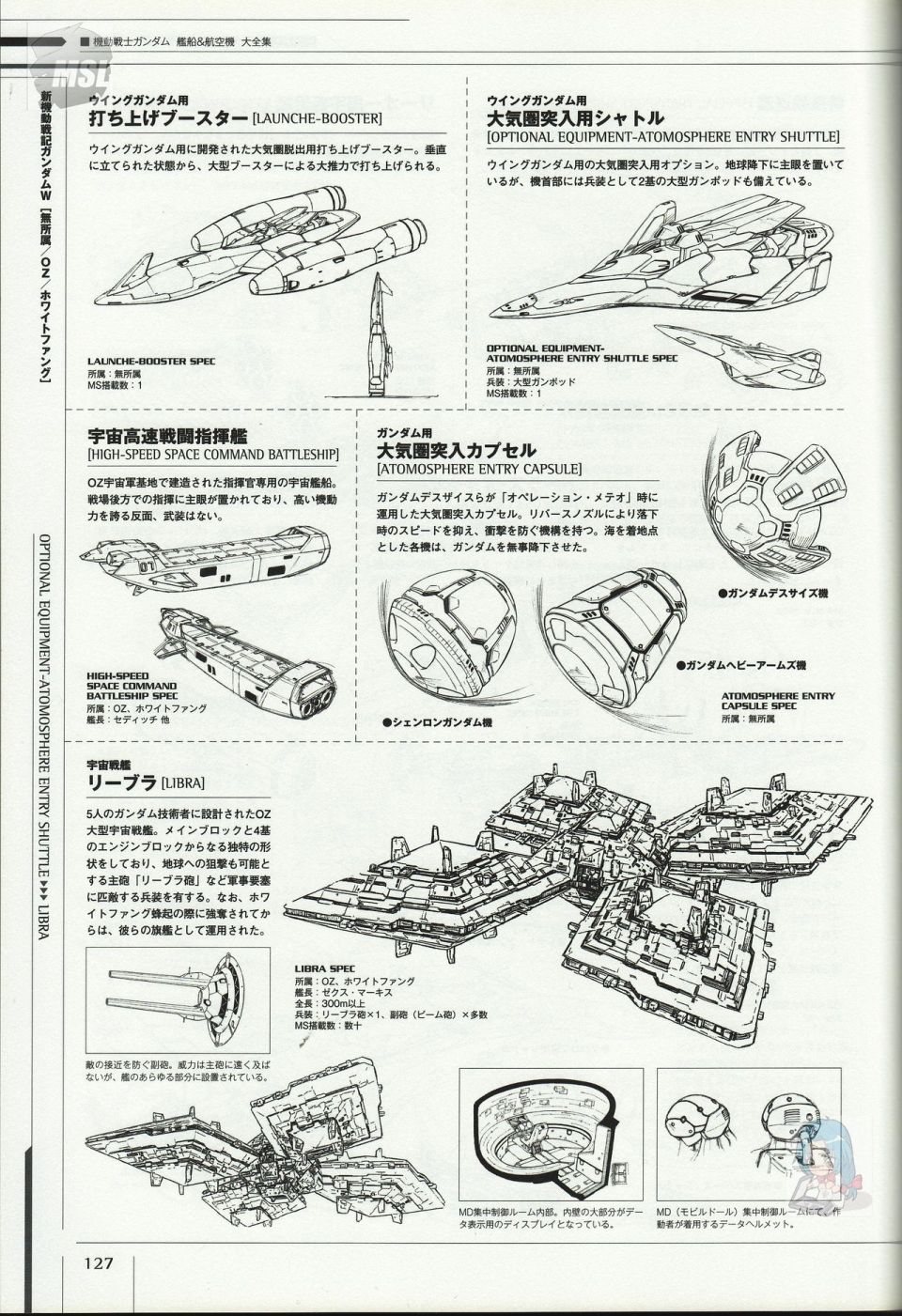 《Mobile Suit Gundam - Ship amp； Aerospace Plane Encyclopedia》漫画最新章节第1卷免费下拉式在线观看章节第【131】张图片