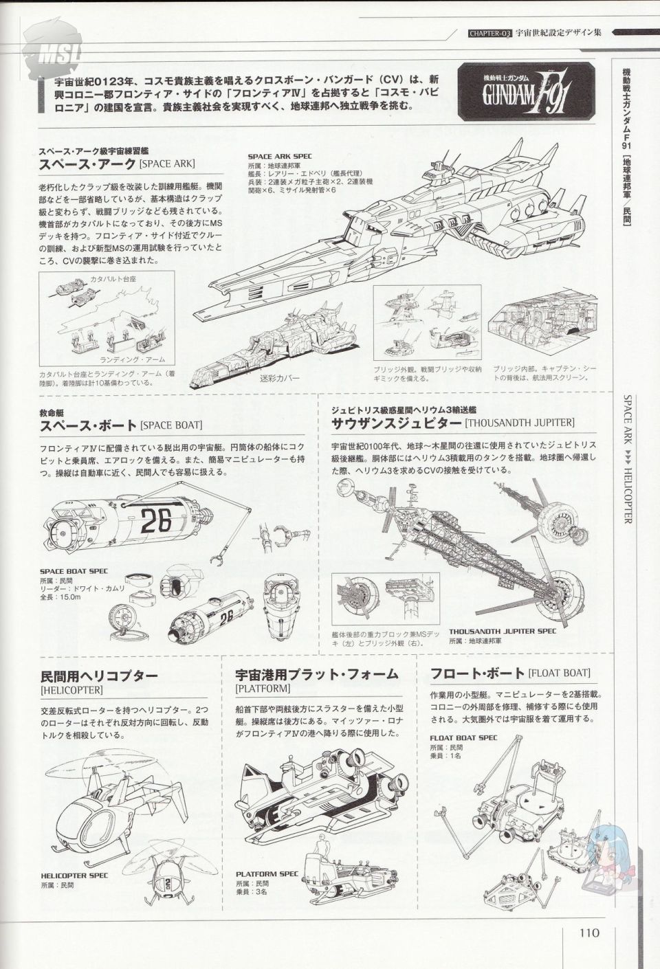 《Mobile Suit Gundam - Ship amp； Aerospace Plane Encyclopedia》漫画最新章节第1卷免费下拉式在线观看章节第【114】张图片