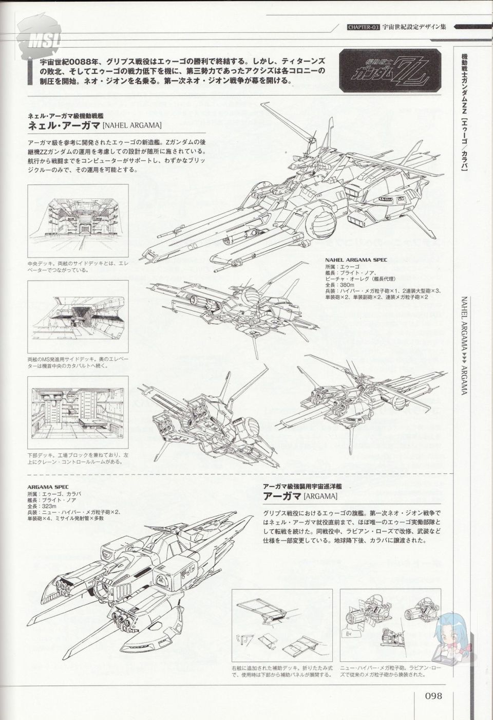 《Mobile Suit Gundam - Ship amp； Aerospace Plane Encyclopedia》漫画最新章节第1卷免费下拉式在线观看章节第【102】张图片