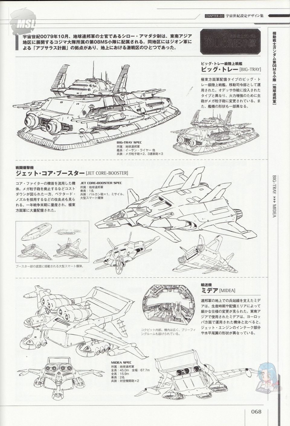 《Mobile Suit Gundam - Ship amp； Aerospace Plane Encyclopedia》漫画最新章节第1卷免费下拉式在线观看章节第【72】张图片