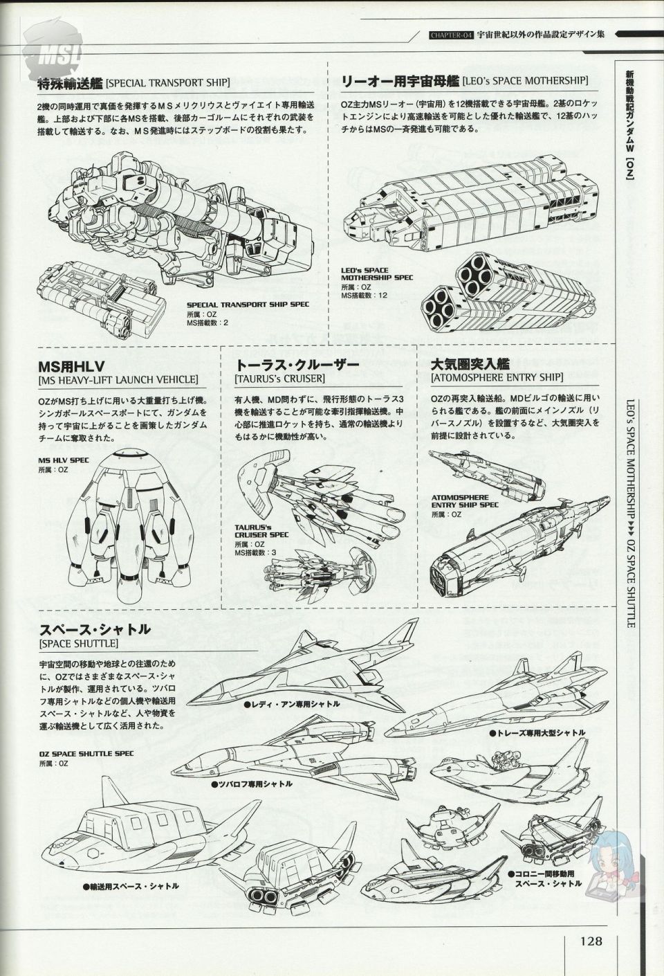 《Mobile Suit Gundam - Ship amp； Aerospace Plane Encyclopedia》漫画最新章节第1卷免费下拉式在线观看章节第【132】张图片