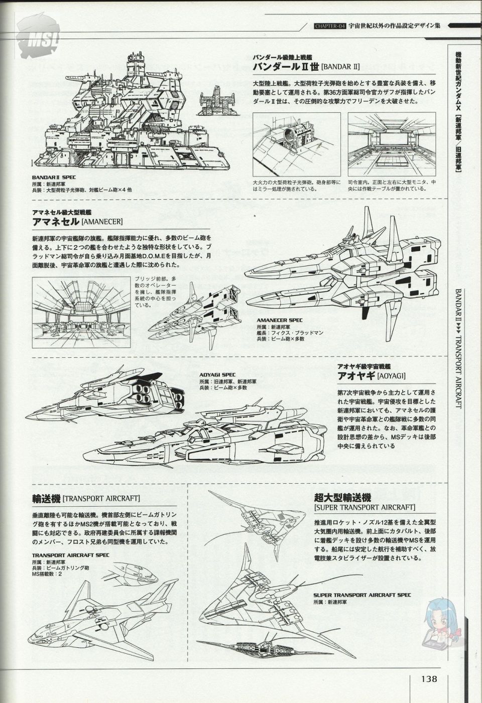 《Mobile Suit Gundam - Ship amp； Aerospace Plane Encyclopedia》漫画最新章节第1卷免费下拉式在线观看章节第【142】张图片