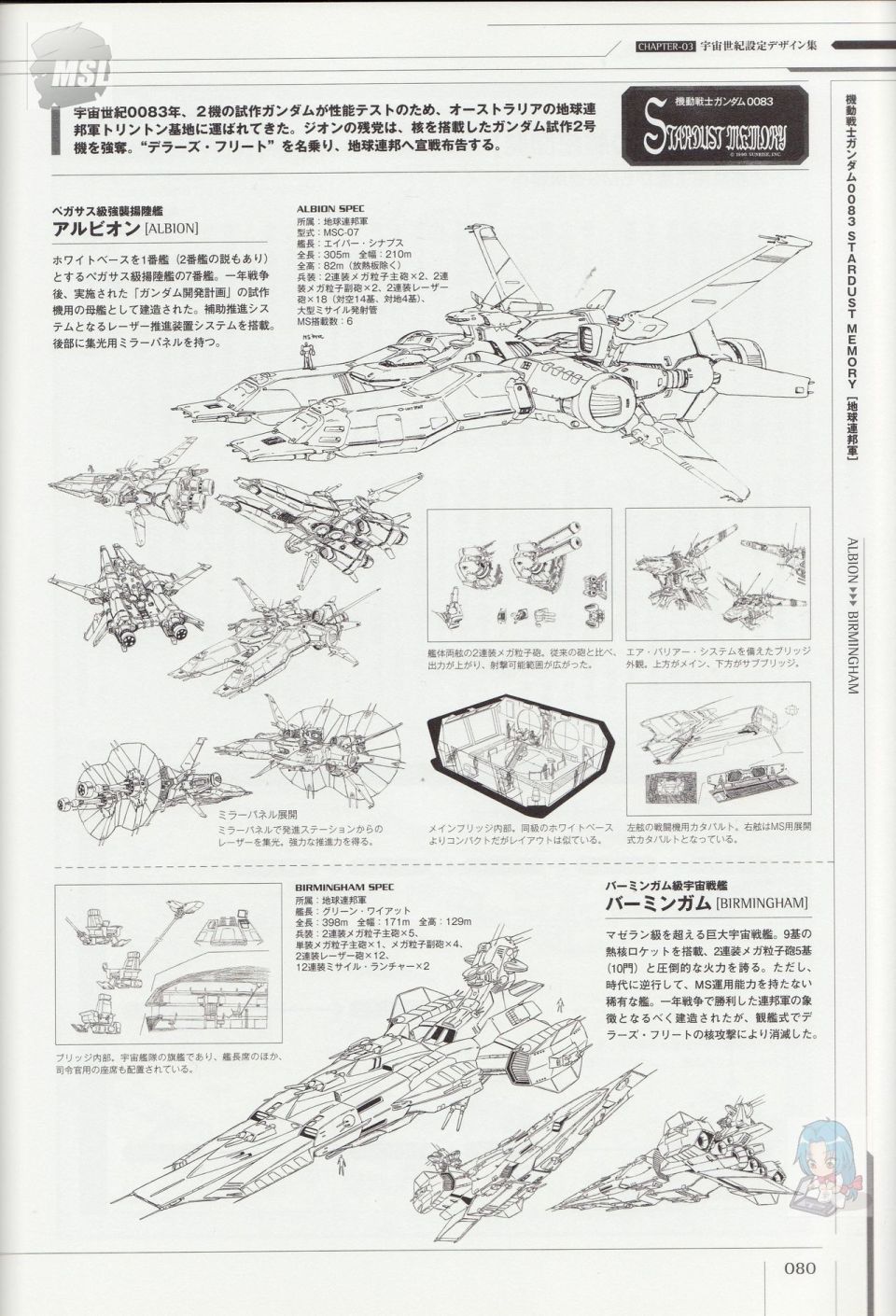 《Mobile Suit Gundam - Ship amp； Aerospace Plane Encyclopedia》漫画最新章节第1卷免费下拉式在线观看章节第【84】张图片