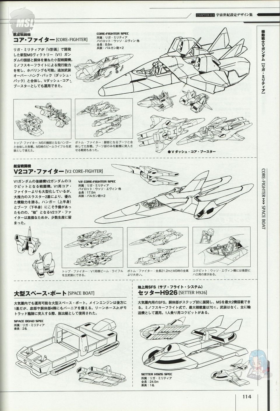 《Mobile Suit Gundam - Ship amp； Aerospace Plane Encyclopedia》漫画最新章节第1卷免费下拉式在线观看章节第【118】张图片