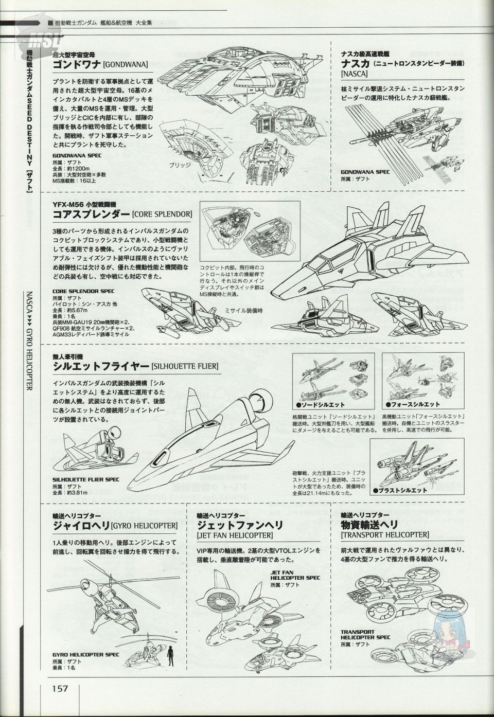 《Mobile Suit Gundam - Ship amp； Aerospace Plane Encyclopedia》漫画最新章节第1卷免费下拉式在线观看章节第【161】张图片