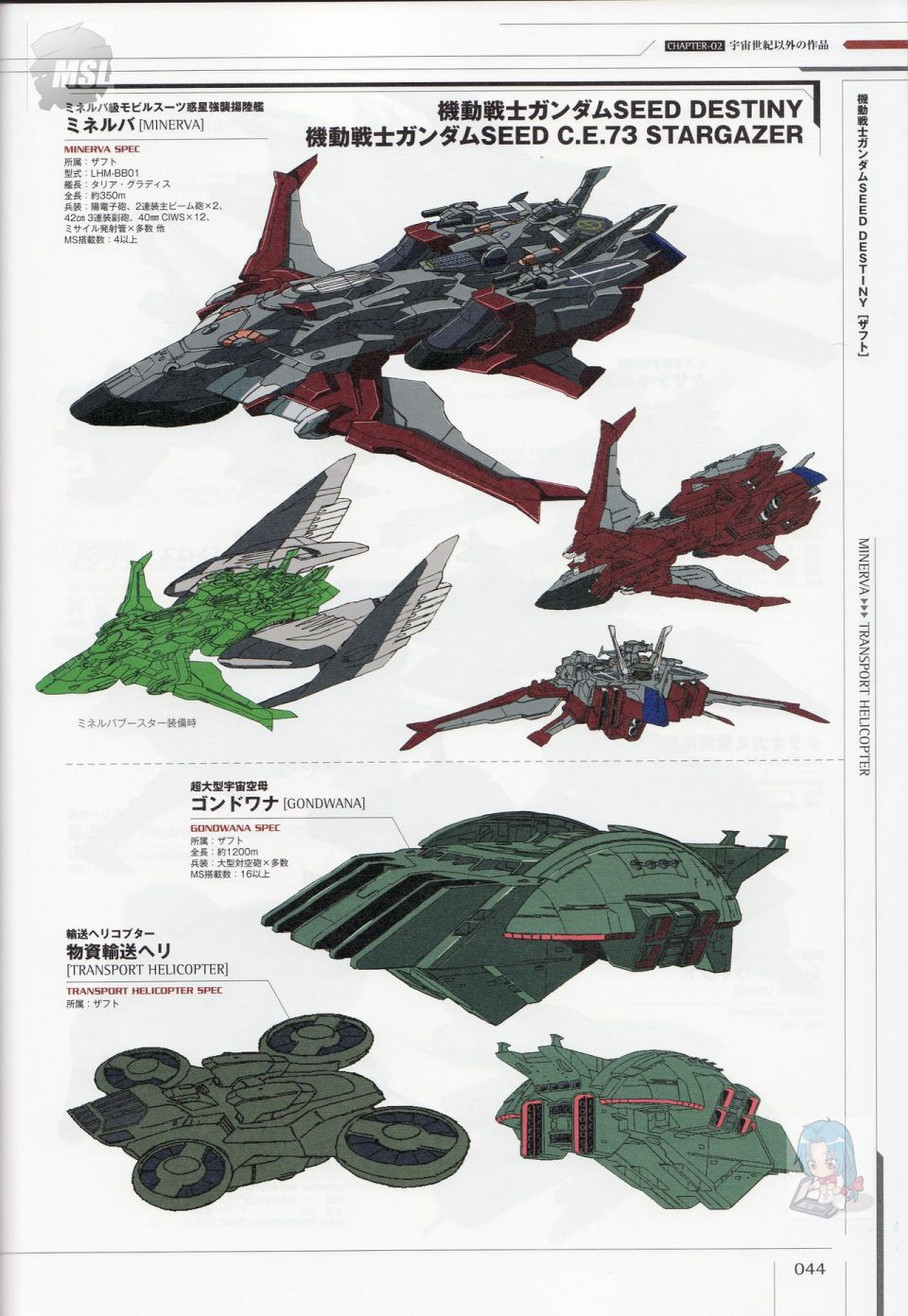 《Mobile Suit Gundam - Ship amp； Aerospace Plane Encyclopedia》漫画最新章节第1卷免费下拉式在线观看章节第【48】张图片