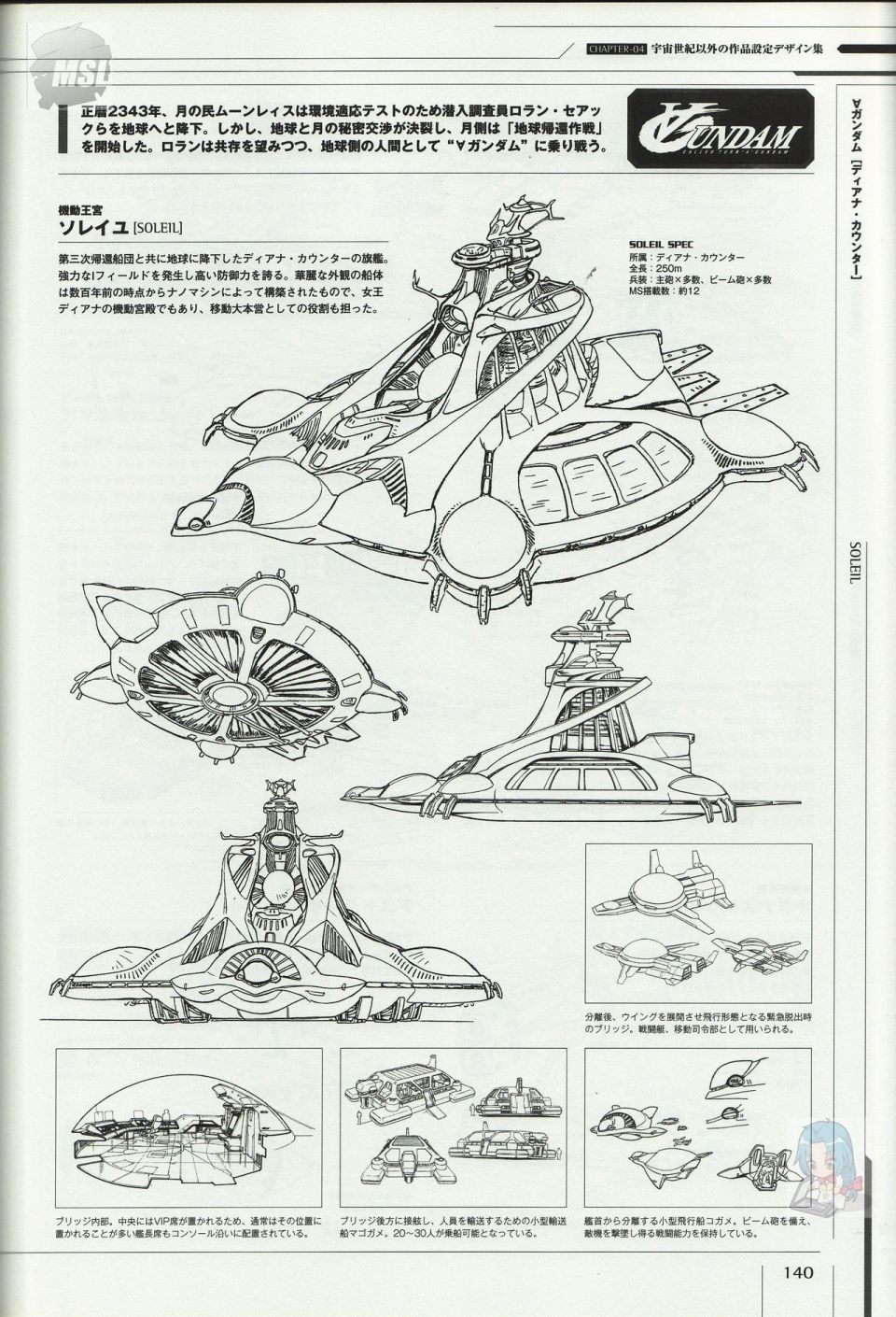《Mobile Suit Gundam - Ship amp； Aerospace Plane Encyclopedia》漫画最新章节第1卷免费下拉式在线观看章节第【144】张图片