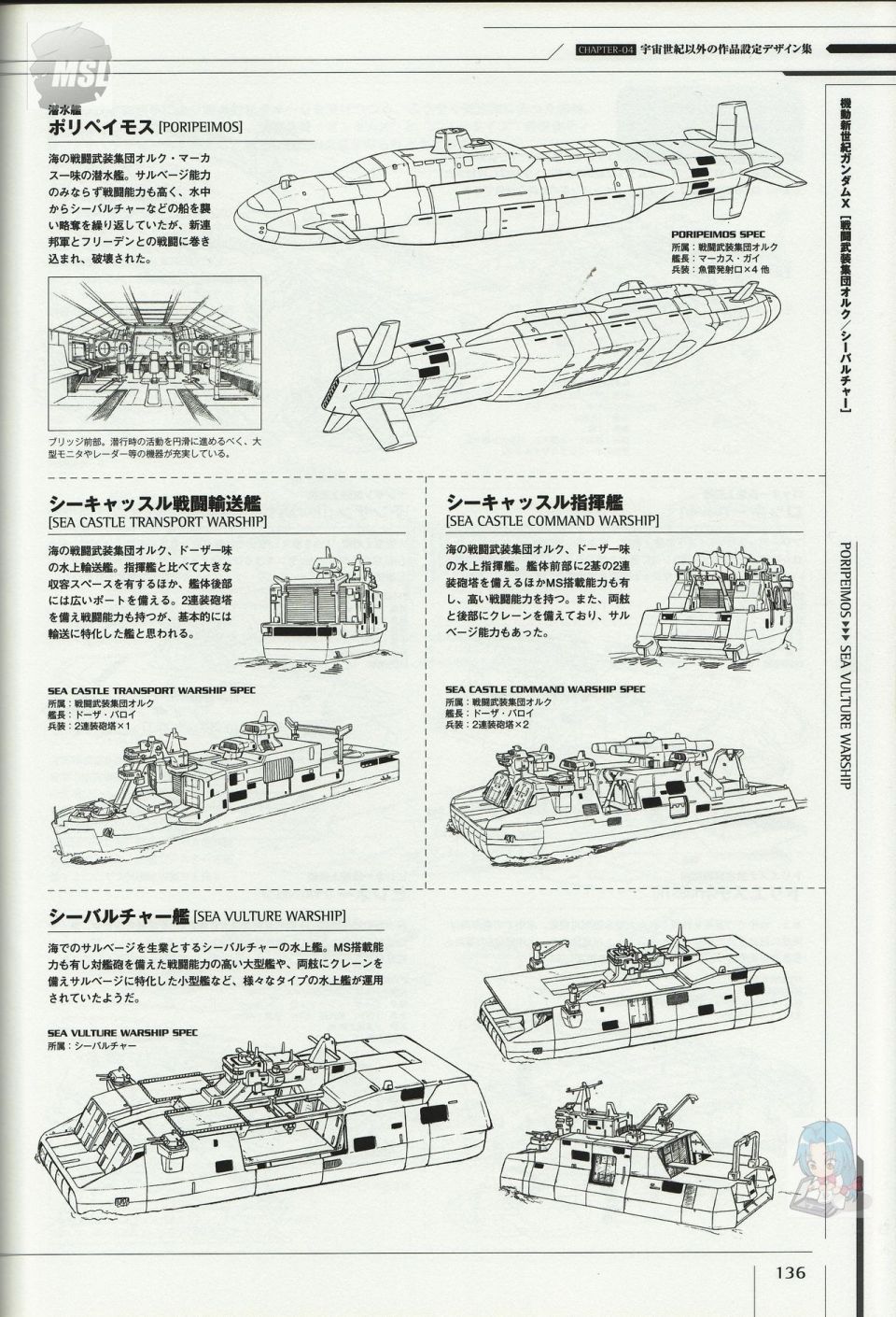 《Mobile Suit Gundam - Ship amp； Aerospace Plane Encyclopedia》漫画最新章节第1卷免费下拉式在线观看章节第【140】张图片