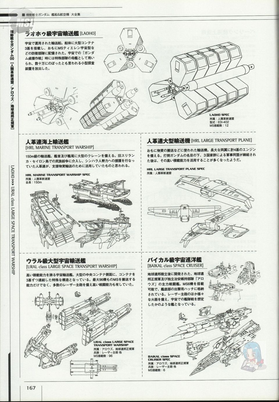 《Mobile Suit Gundam - Ship amp； Aerospace Plane Encyclopedia》漫画最新章节第1卷免费下拉式在线观看章节第【171】张图片