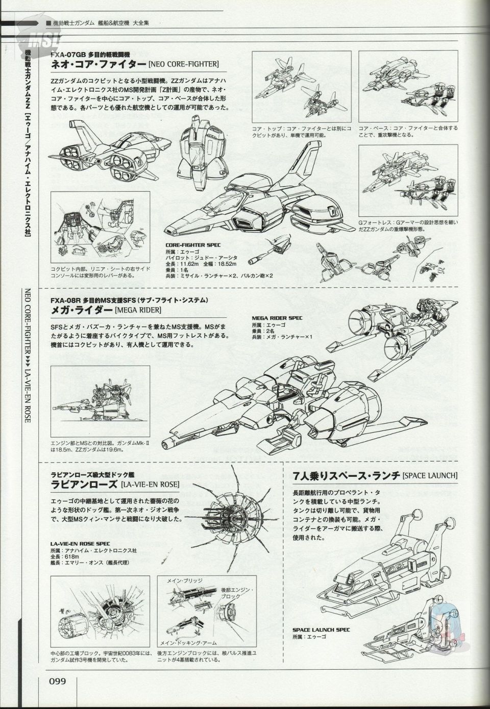 《Mobile Suit Gundam - Ship amp； Aerospace Plane Encyclopedia》漫画最新章节第1卷免费下拉式在线观看章节第【103】张图片