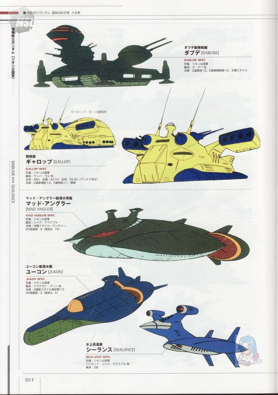 《Mobile Suit Gundam - Ship amp； Aerospace Plane Encyclopedia》漫画最新章节第1卷免费下拉式在线观看章节第【15】张图片