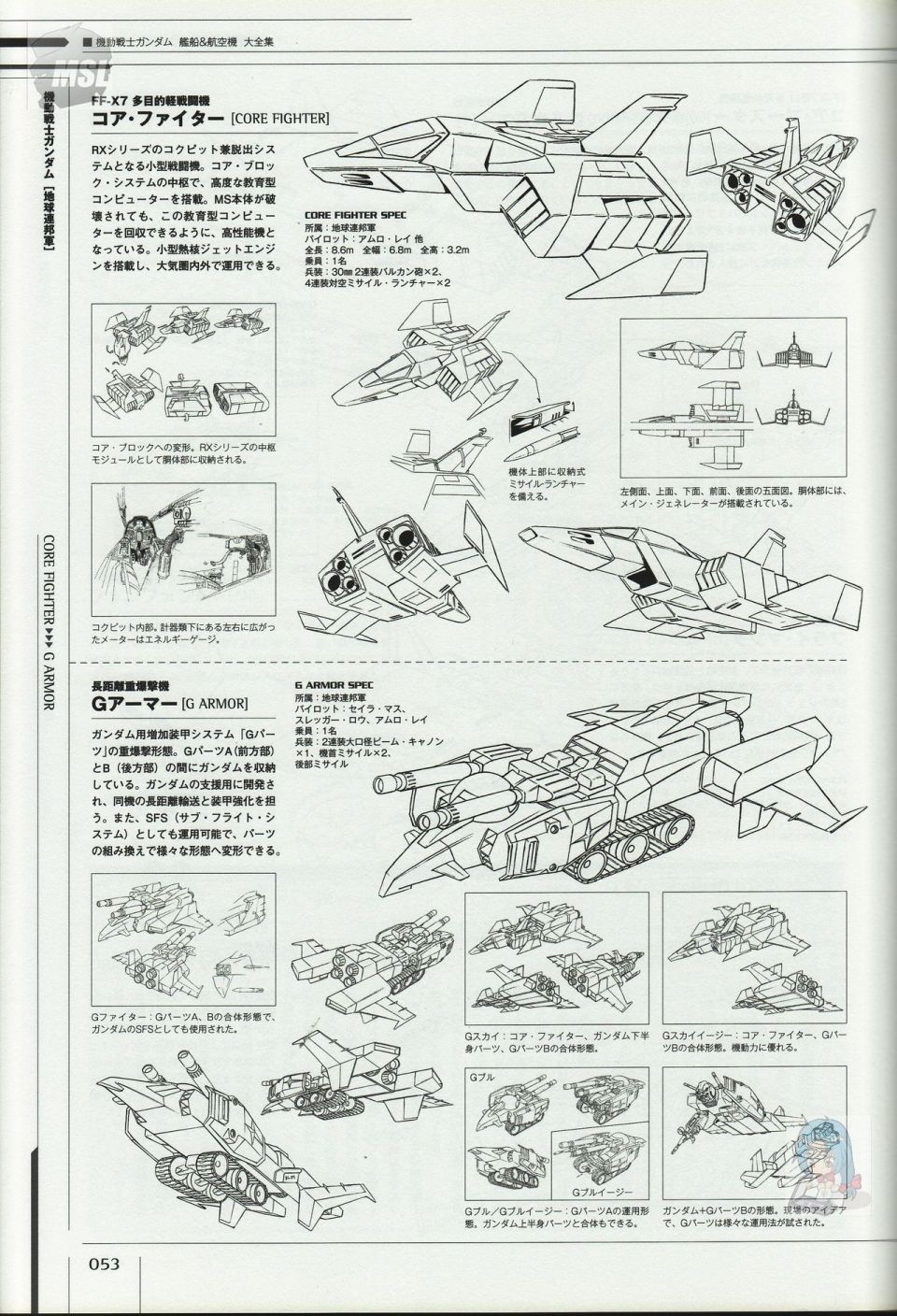 《Mobile Suit Gundam - Ship amp； Aerospace Plane Encyclopedia》漫画最新章节第1卷免费下拉式在线观看章节第【57】张图片