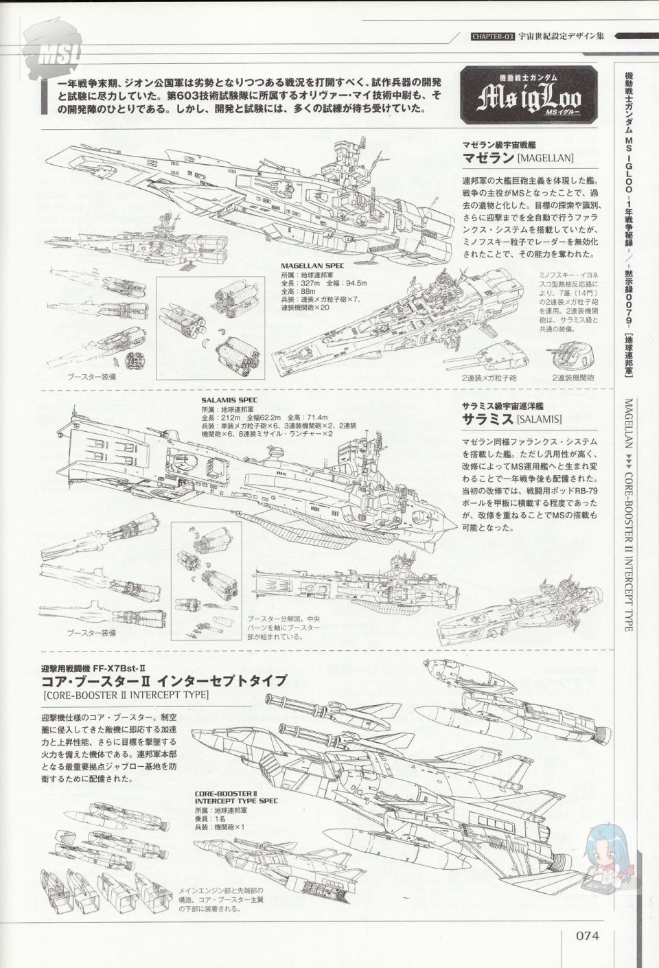 《Mobile Suit Gundam - Ship amp； Aerospace Plane Encyclopedia》漫画最新章节第1卷免费下拉式在线观看章节第【78】张图片