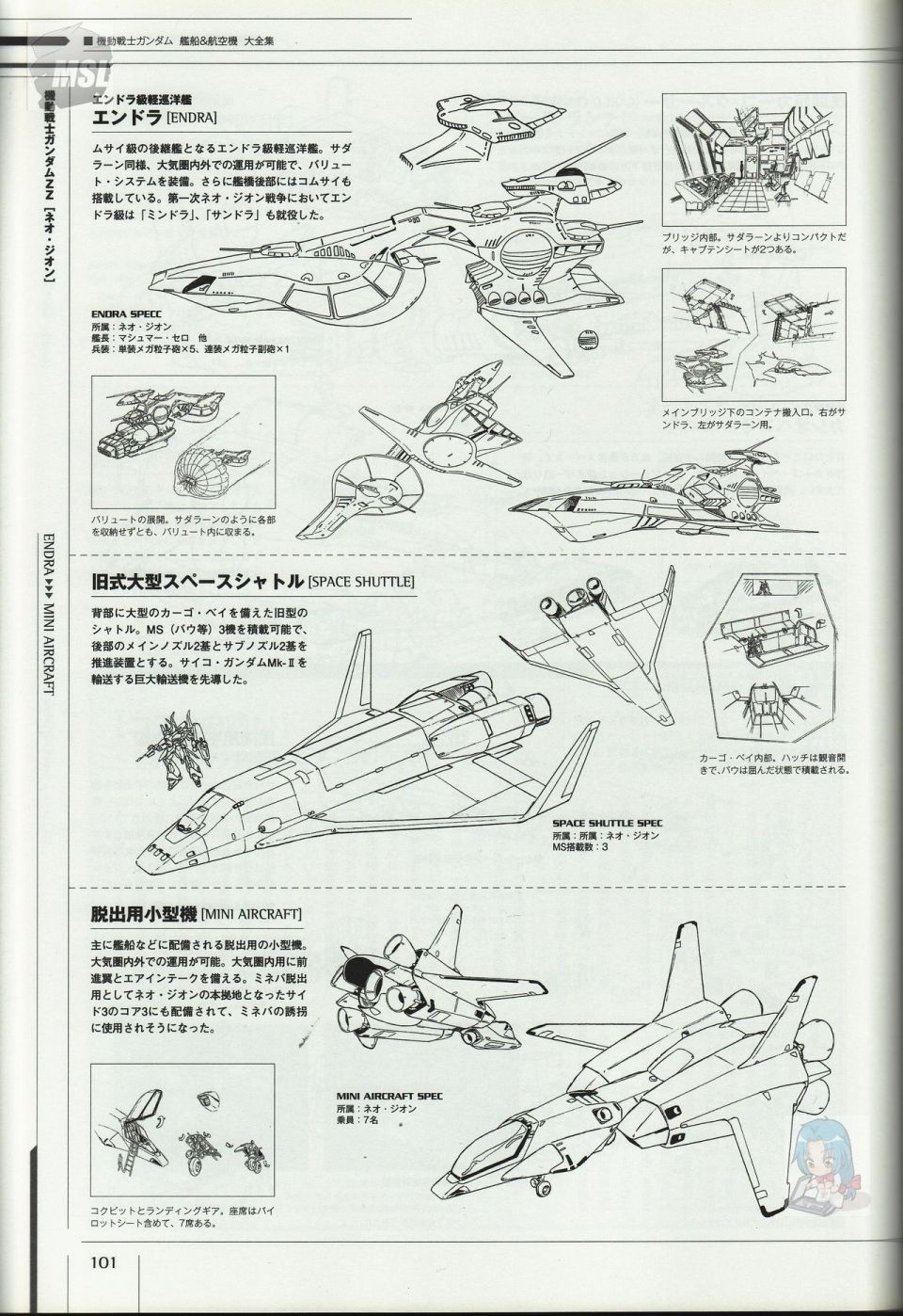 《Mobile Suit Gundam - Ship amp； Aerospace Plane Encyclopedia》漫画最新章节第1卷免费下拉式在线观看章节第【105】张图片