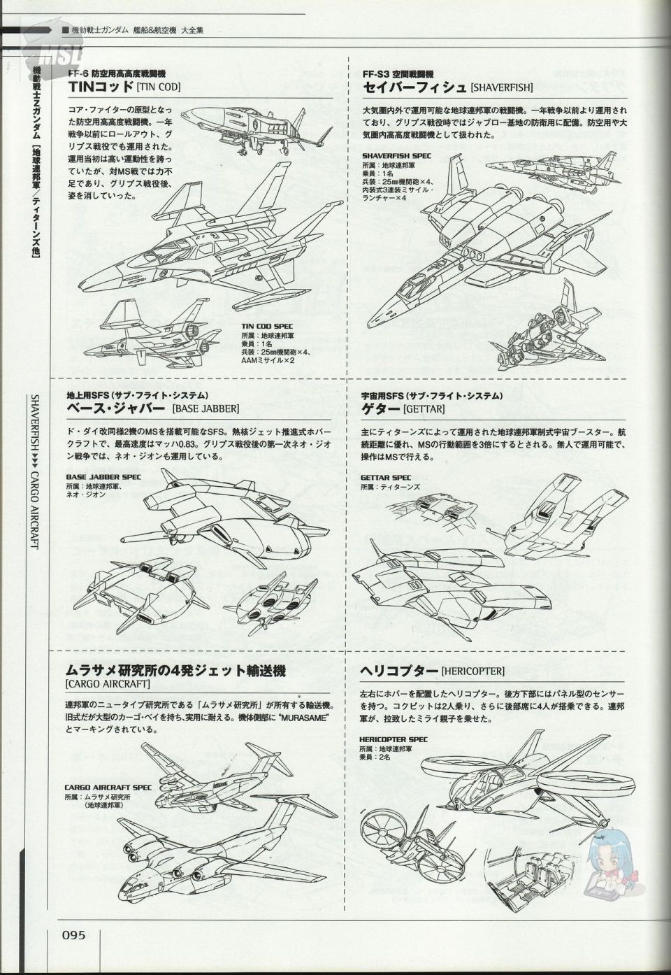 《Mobile Suit Gundam - Ship amp； Aerospace Plane Encyclopedia》漫画最新章节第1卷免费下拉式在线观看章节第【99】张图片