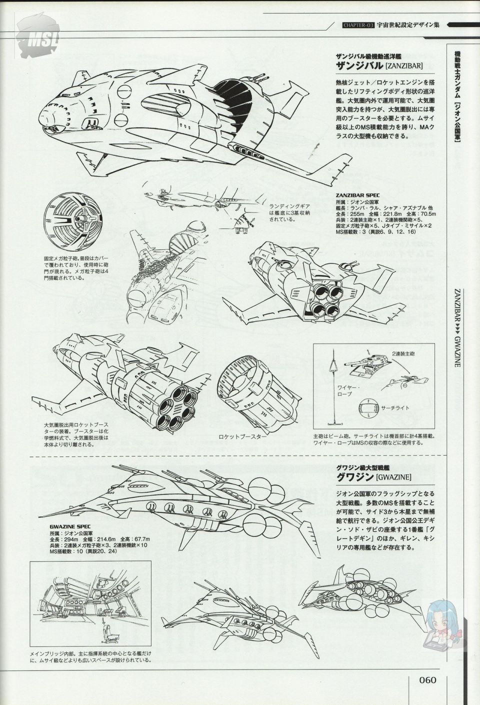 《Mobile Suit Gundam - Ship amp； Aerospace Plane Encyclopedia》漫画最新章节第1卷免费下拉式在线观看章节第【64】张图片