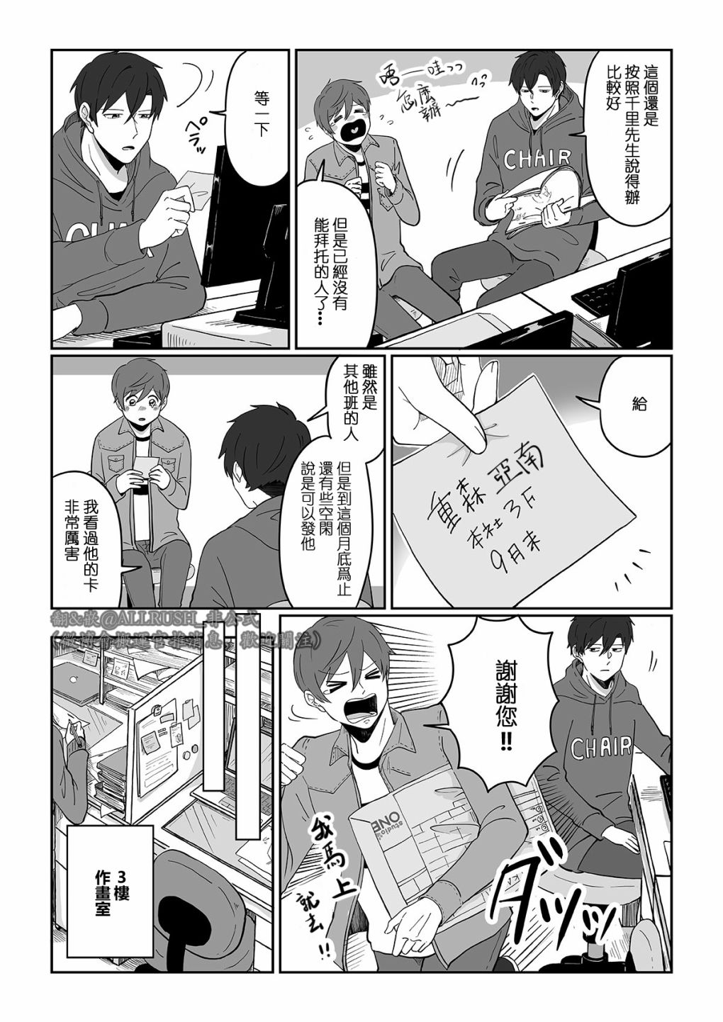 《ALL RUSH!!》漫画最新章节第14话免费下拉式在线观看章节第【2】张图片