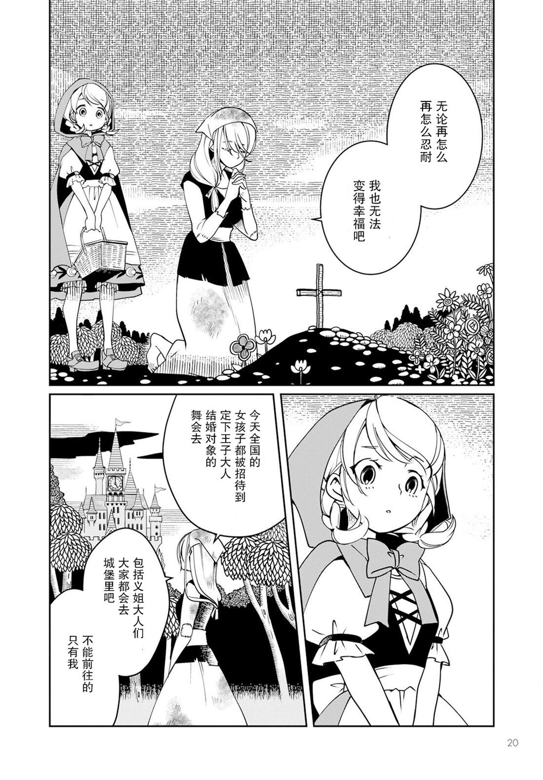 《小红帽、在旅途中偶遇尸体》漫画最新章节第1话免费下拉式在线观看章节第【16】张图片